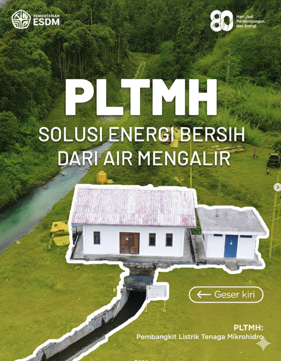 PLTMH : Solusi Energi Bersih dari Air Mengalir